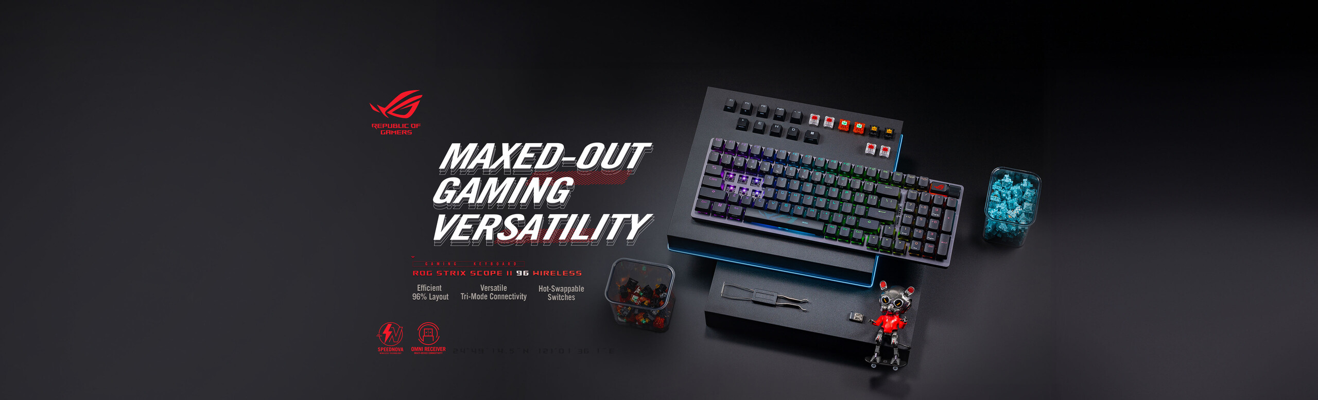 ROG Strix Scope II 96 WL