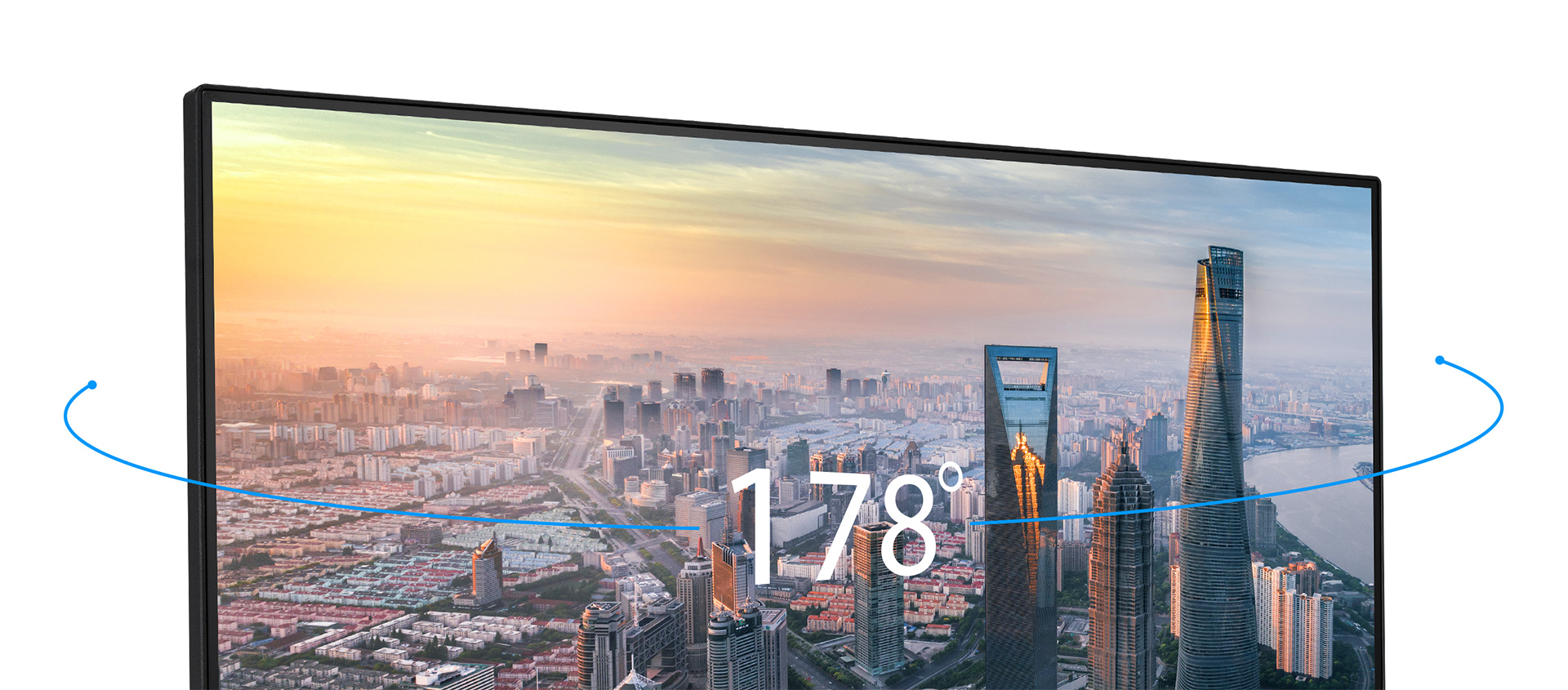 BE24EQSB 具備 Full HD 解析度,可提供令人讚歎的清晰度。