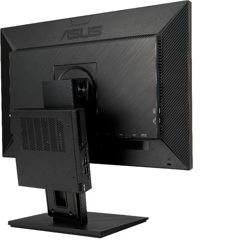 BE24EQSB is VESA-mountable, so it's easy to hang it on a wall or post.